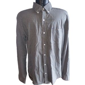 Denver Hayes Mens Multi Colored Plaid Shirt L